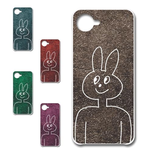 nubiaS2e A507ZT / nubiaS2R Z6305R / nubiaS2 Lite Z6305J �X�}�z�P�[�X �n�[�h�P�[�X �J�o�[ �R���N���[�g�� �E�T�M�̗����� [�f�U�C��E/�u���E��] ���F TK-599E �k�r�AS2e S2R ���C�g