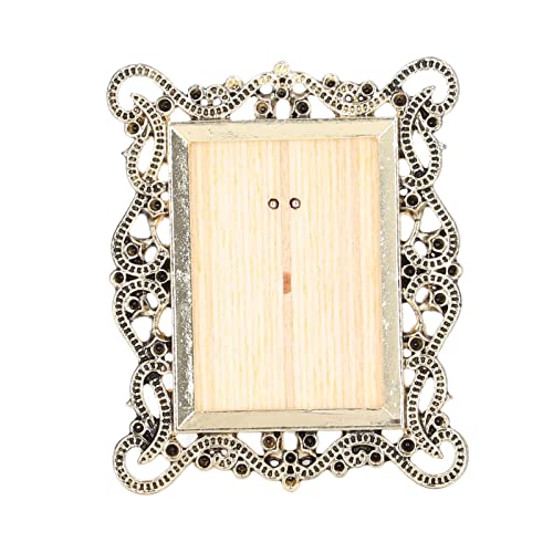 Moldura de foto em miniatura para casa de bonecas 1:12 modelo 1:12 acessório de decoração de casa de