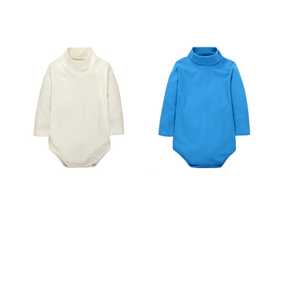 CuteOn Kids Kinder High Neck T-Shirt Baumwolle Tops Shirt Be