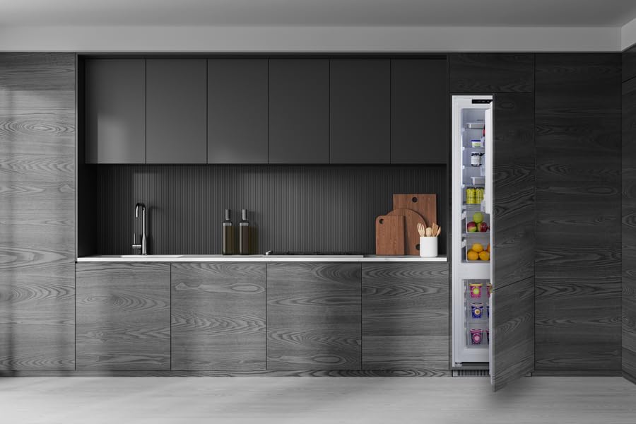 Summit 24" Bottom Freezer Refrigerator, Panel Ready Refrigerator- Freezer, Energy Star- FFBF11NT (Panels not included) (Right Hand Door) on Fridge.com