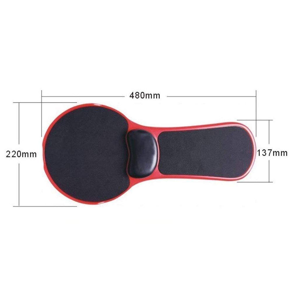 Reposabrazos para muñeca, Almohadilla ergonómica Ajustable para reposabrazos para computadora, para Uso en Silla o Escritorio de Oficina en casa
