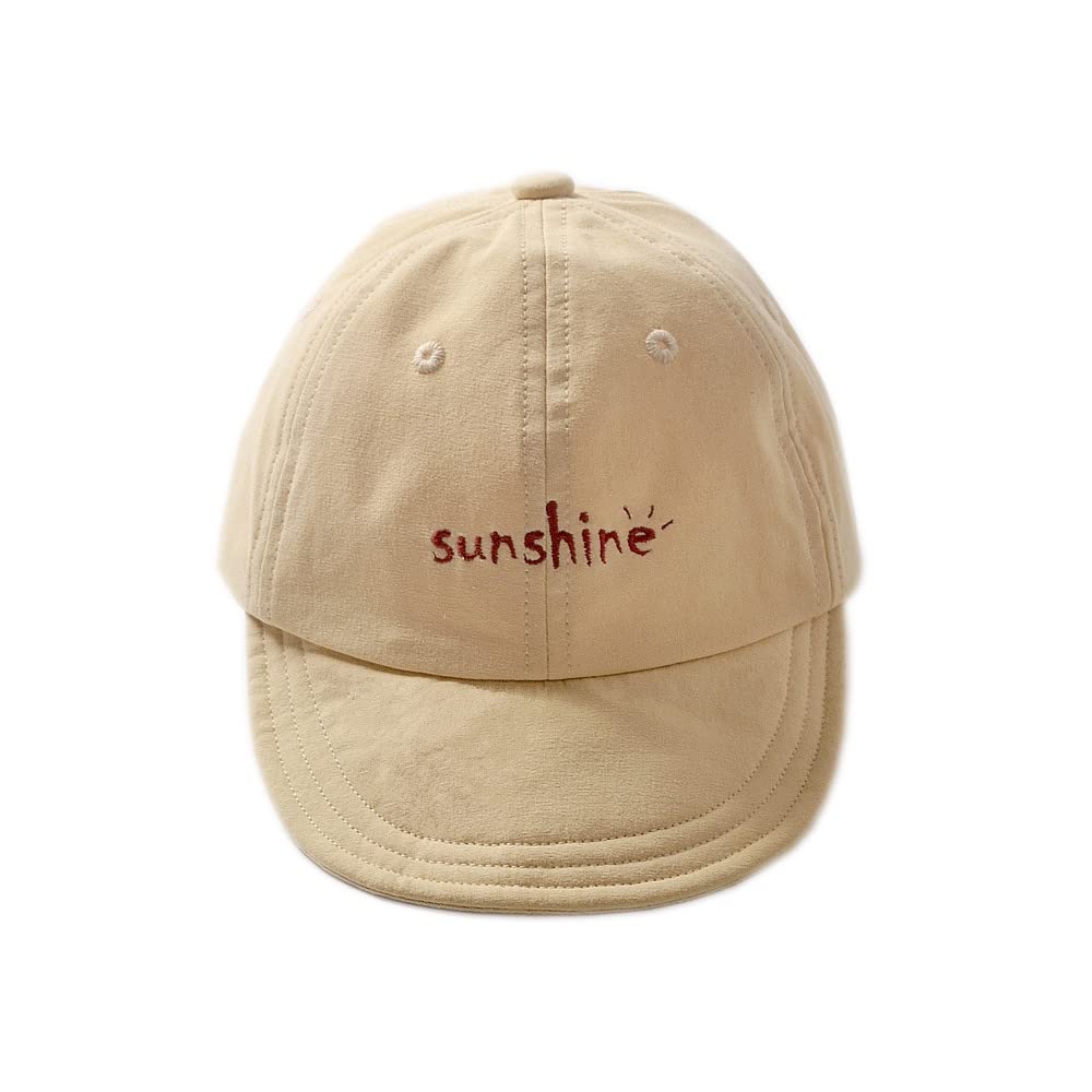 The Girl Cap durable cotton Kids Cap | Stylish Kids Caps are Perfect for Beach, Travelling and Outdoor activities | Comfortable and Easy to match with Different Clothing Styles | Sunshine