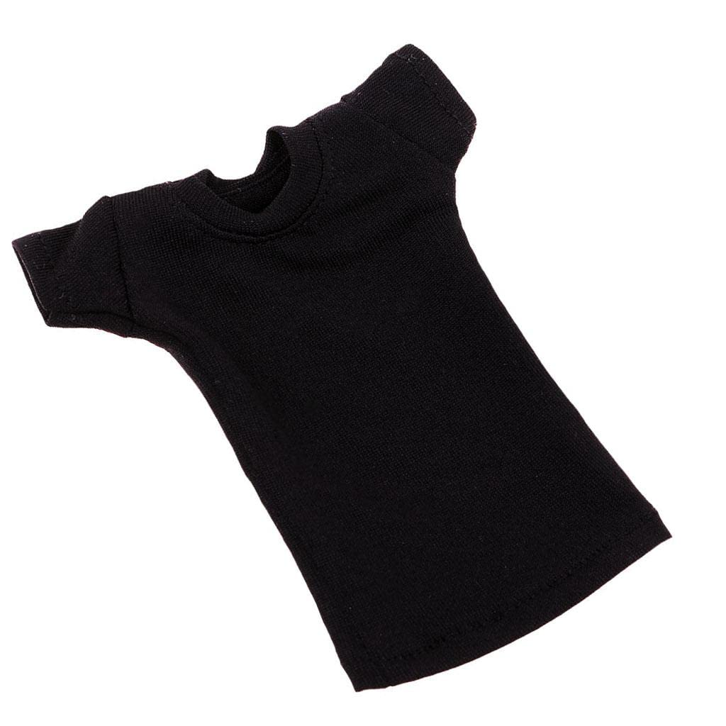Creations 1/6 Female Body Top T-Shirts Short Sleeve for 12 JIAOU Doll Figures BlackAction Figures Toys & Hobbies|Action Figures|Tv Movie & Video Games