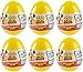 Price comparison product image MVS WHOLESALE 6 Surprise Eggs, Containing Collectable Discs Mystery Featuring Woody, Buzz And Friends. Ideal Party Favours.