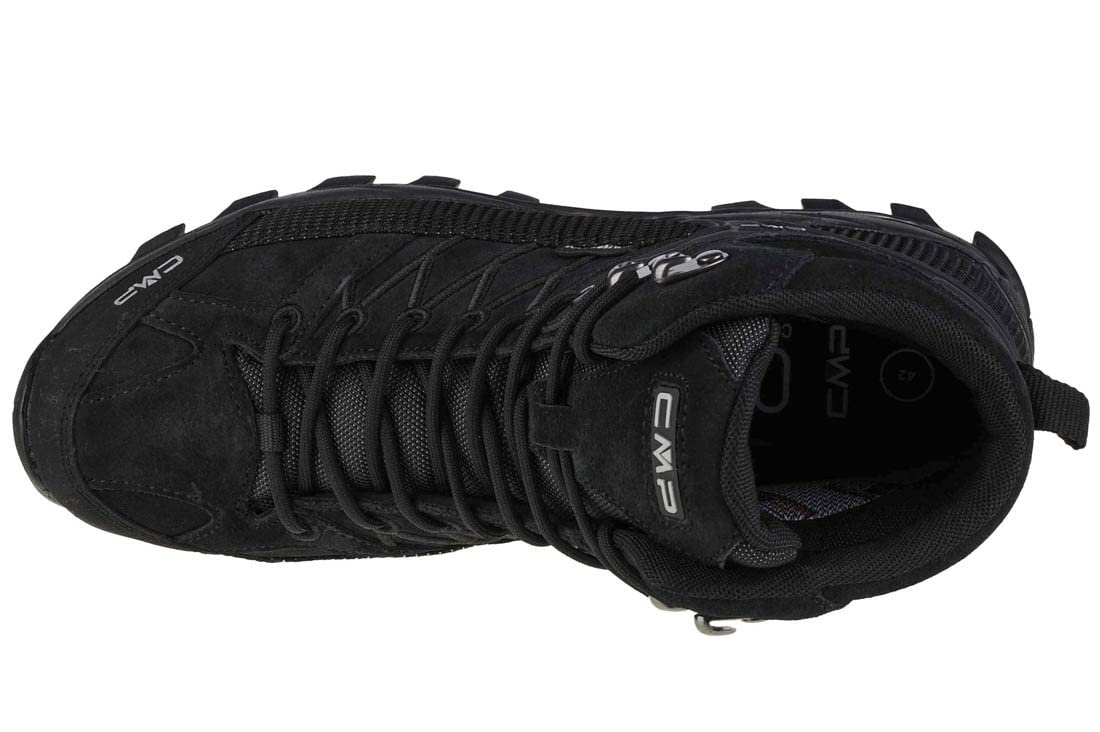 CMP Rigel Mid Trekking Shoes Wp Nero-Nero UK 5.5