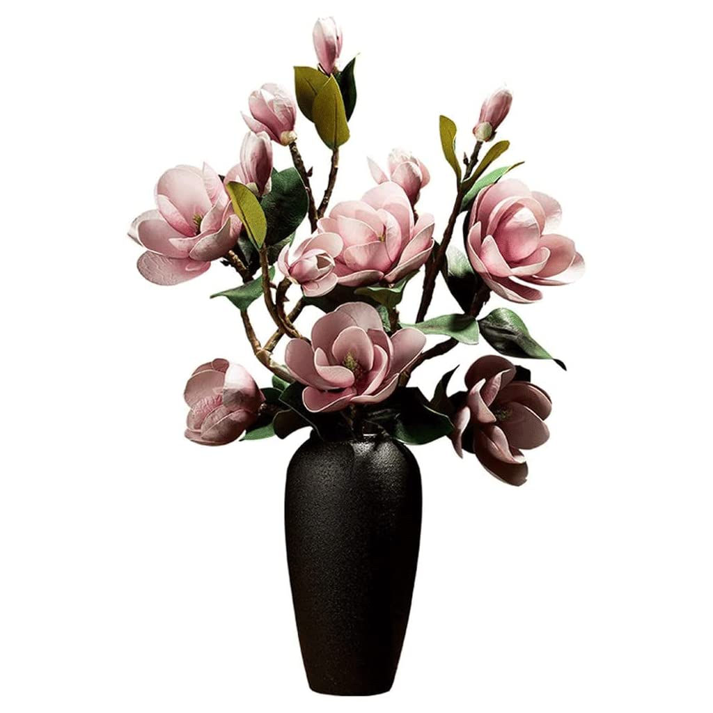 DFGHNBVC Artificial Flowers Decorative Flower Arrangement Fake Flowers With Vase Fake Floral Bouquet Hanging Ornament Ornament