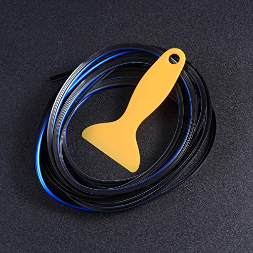 BESPORTBLE, 1 rolo de acabamento interno para moldagem de carro, 5 m, galvanização, colorido, filme