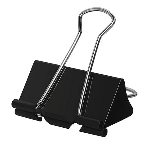 Extra Large Binder Clips 2 Inch (60 Pack), Heavy Duty