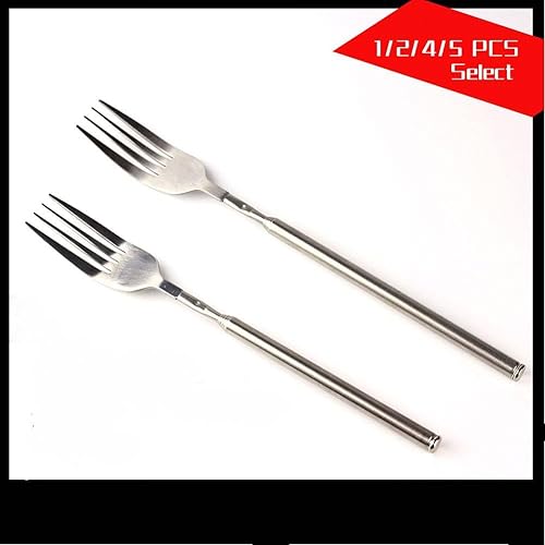 Miniatura 6 de Cena familiar para barbacoas, cenas, postres, salchichas, perros calientes, verduras, etc. Ajustable de 22,1 a 25.4 in, resistente y de acero