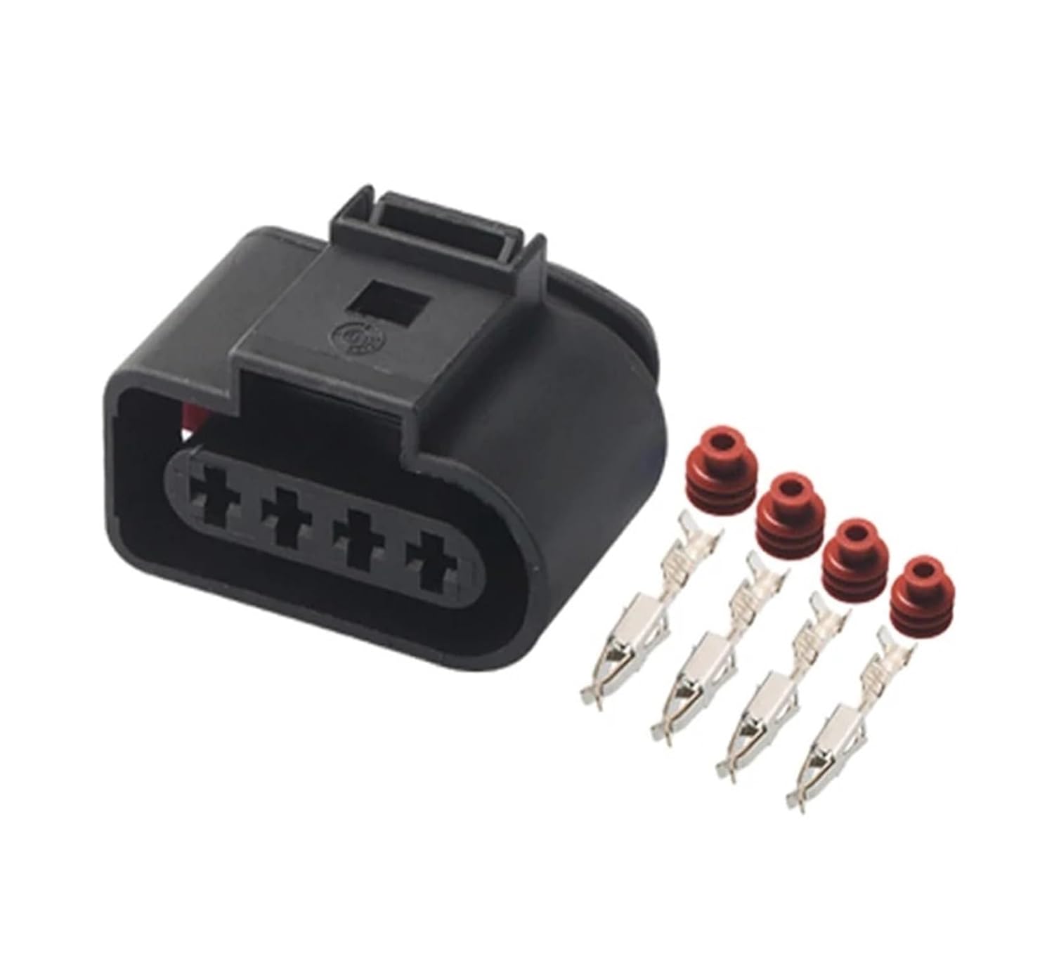 5/10/20/50セット 4ピン 3.5MMプラグ 1J0973724 自動車用コイル延長アダプタ電線コネクタ(20 SETS_4