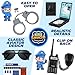 Luucio Police Costume for Kids, Kids Police Officer Costume for Boys with Accessories, Halloween Costumes for Boys