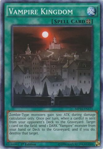 YU-GI-OH! - Vampire Kingdom (MP14-EN171) - Mega Pack 2014 - 1st Edition
