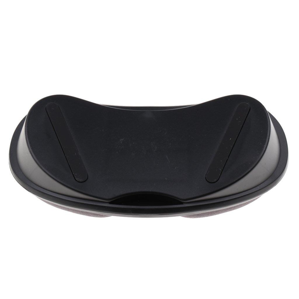 5 set di tappetini poggiapolsi per mouse in memory foam, colore: grigio