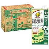 マルサン 調製豆乳 カロリー45%オフ 1L×6本