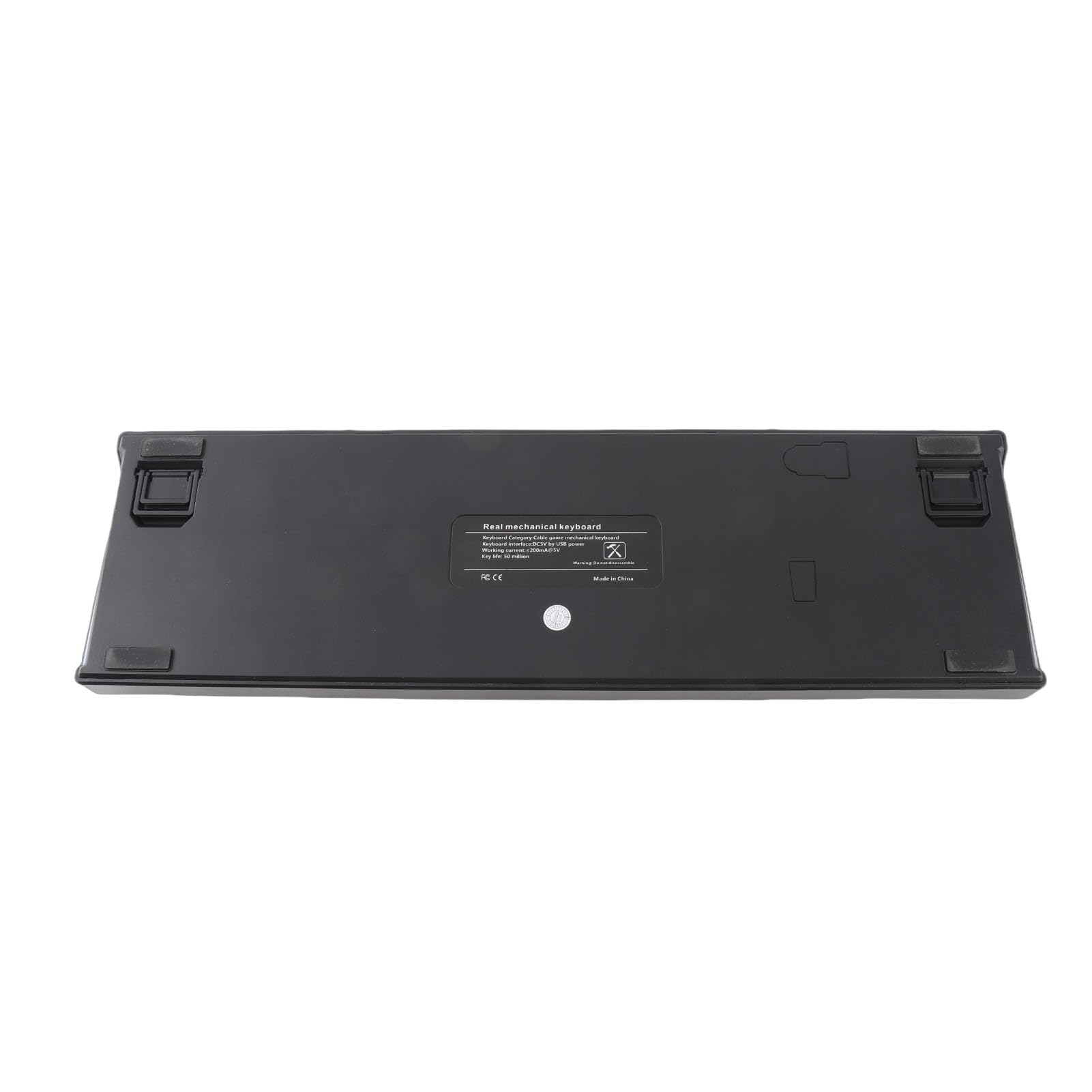 Aramox Tastiera Meccanica 71 Tasti, Interruttori Blu, RGB Type C (BLACK)