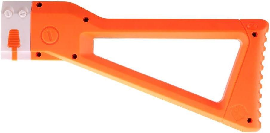 AK Style Shoulder Stock for nerf N-Strike Elite and Nerf Modulus Series Toy (Orange)