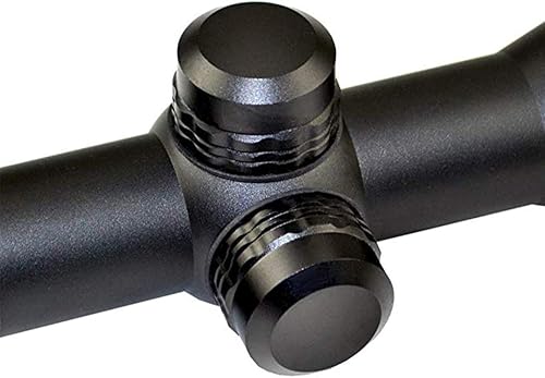 Miniatura 5 de Alcance compacto de rifle 4x32 MT4x32 con anillos de alcance, mira de ballesta (telémetro/punto mil/retícula de cinco líneas)