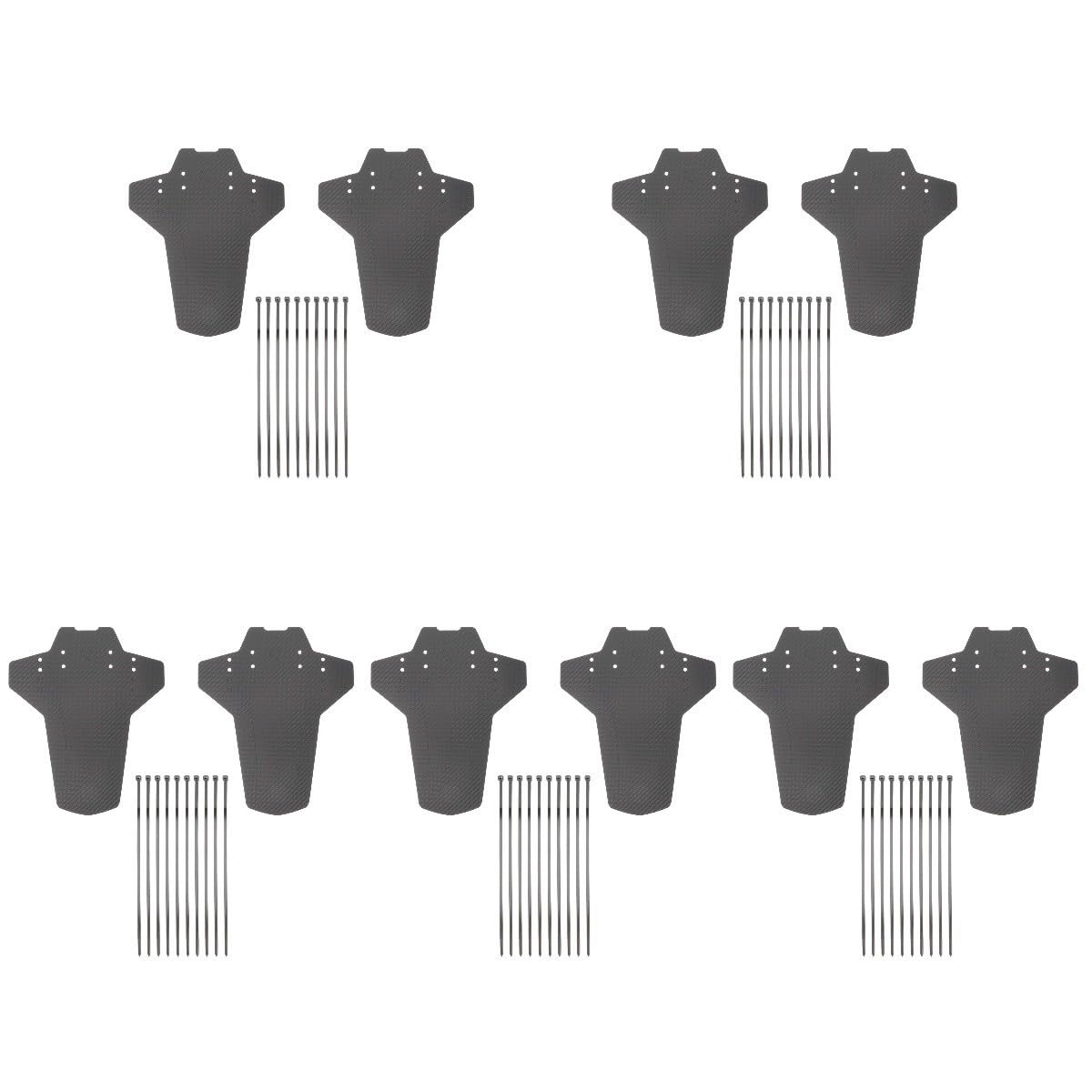 Yardwe 5 Juegos Guardabarros para Bicicleta De Montaña Impermeable para Lluvia para Carretera Guardabarros para Bicicleta Guardabarros para Bicicleta Guardabarros A 2 Piezas * 5
