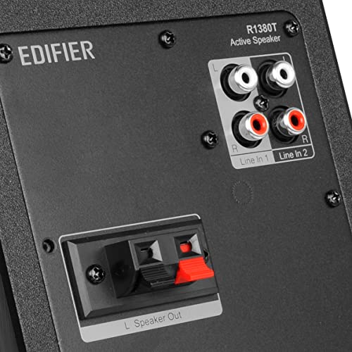 Edifier R1380T Noir – Enceintes Studio bibliothèque Actives, Télécommande IR, 2 Entrées RCA, Prises Optique et Coaxiale… - Les Beatles, Paul McCartney, John Lennon, RIngo Starr, George Harrison Edifier R1380T Noir - Enceintes Studio bibliothèque Actives, Télécommande IR, 2 Entrées RCA, Prises Optique et Coaxiale… – Image 8