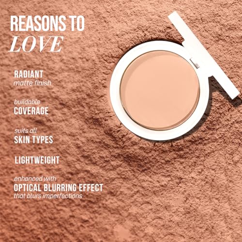 Image of MyGlamm LIT Radiant Matte Compact Powder - Serving Face, 9 gm (Pack of 2)