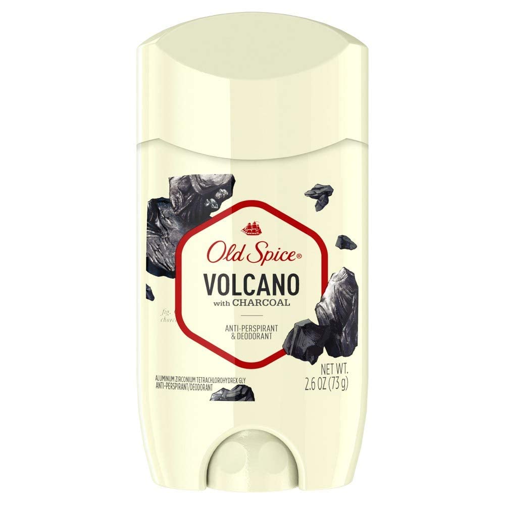 Old Spice Fresher Collection Volcano Invisible Solid Deodorant Pack of 4