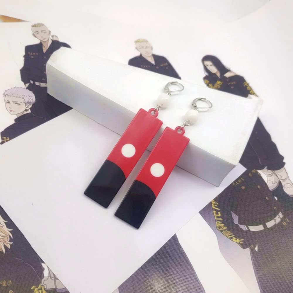 Tokyo Earring Mitsuya Takashi Kurokawa Izana Hanemiya Kazutora Earring Anime Cosplay Earrings jewelry Gifts - Image 3