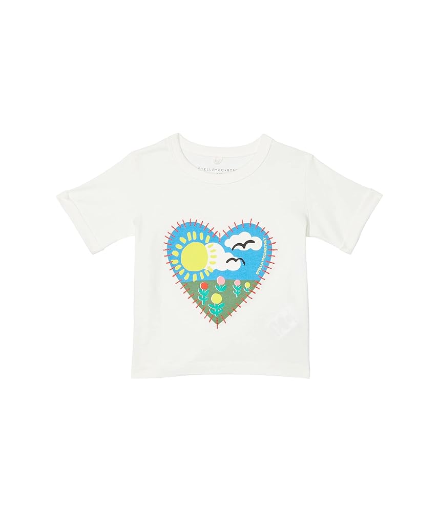 Amazon.com: Stella McCartney Girl's Tee with Heart Patch and