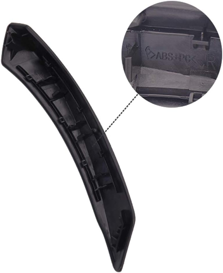 Jaronx for BMW Z4 Door Handle Outer Cover,Passenger Side Door Handle Panel Armrest Outer Cover Replacement for BMW Z4 E89 18i/20i/23i/28i/30i/35i/35is, Roadster,2008-2016(Black)