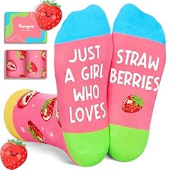 Just a Girl Who Loves Strawberries Pink