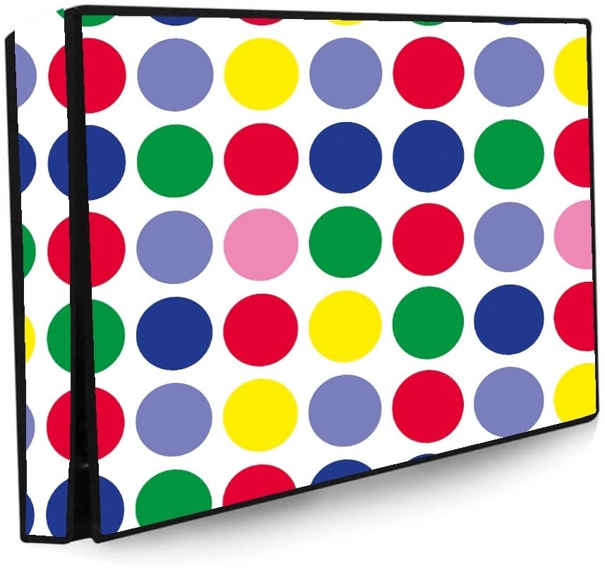 WACKY 32 Inch Smart LED TV Cover PVC Waterproof Printed With Transparent Polythene Layer Compatible for Sony, Mi, Kodak and Samsang Smart LED TV – LED_32-Multi-Crcl_P1 WACKY 32 Inch Smart LED TV Cover PVC Waterproof Printed With Transparent Polythene Layer Compatible for Sony, Mi, Kodak and Samsang Smart LED TV – LED_32-Multi-Crcl_P1