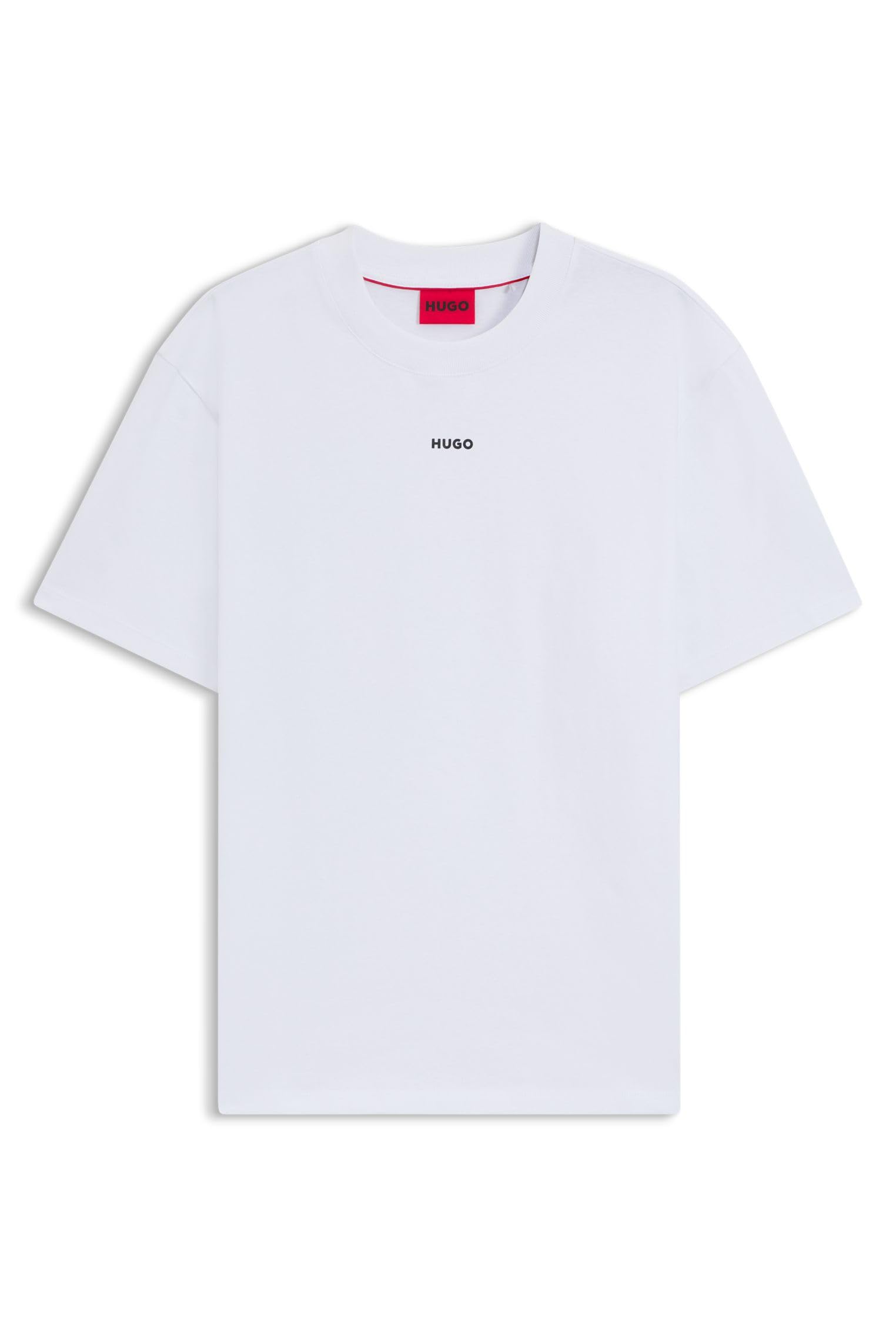 Hugo Men's Dapolino Logo Print T-Shirt - White - M