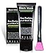 SHILLS Charcoal Black Mask, Peel Off Mask, Charcoal Mask, Black Peel Off Mask, Deep Cleansing, Purifying, Activated Charcoal Black Mask with Brush