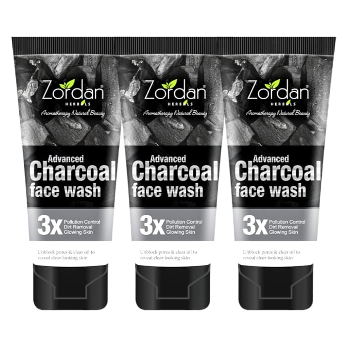 Charcoal FaceWash skin to leaving it fresh & bright…(Pack of 3)
