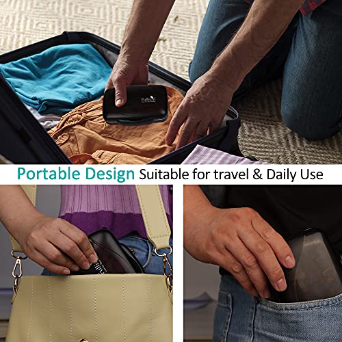 Image of Fullicon Moisture Proof Travel Pill Organizer, 8 Compartments, Blue