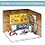 Shed 8' x 8' Storage Shed, 8x8 FT Wood Sheds & Outdoor Storage Clearance, Utility and Tool Garden Shed, Waterproof Storage Shed Large with Lockable Doors for Backyard, Patio, Outside Use