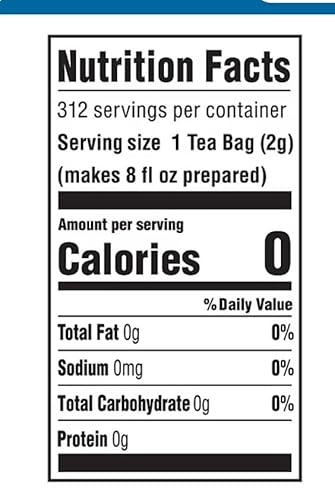 Black Tea Bags, Individually Wrapped 100 Count