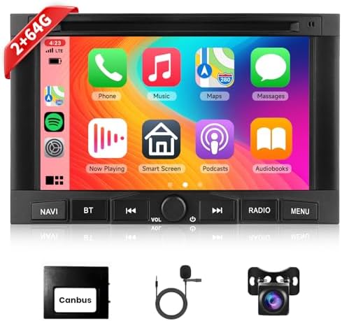 Autoradio CarPlay Citroën Berlingo 2015-2018 – Écran Tactile 9" 2Go+64Go Android Auto Sans Fil + Caméra Arrière