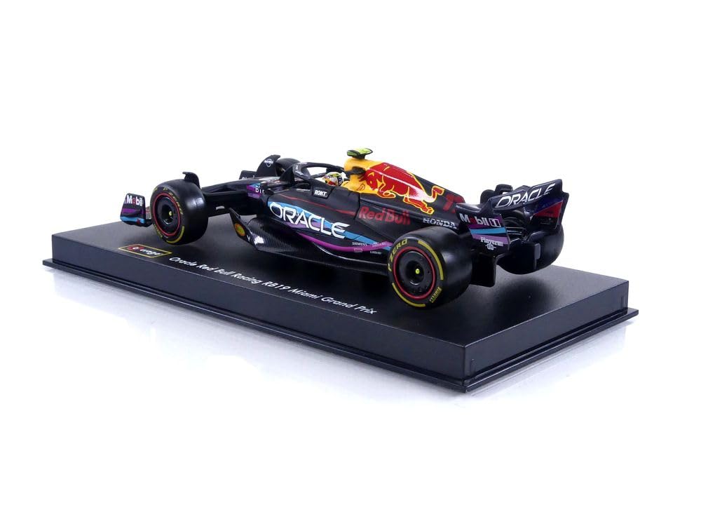 Amazon.com: Bburago - Red RB19 - Miami GP 2023-1/43 : Arts, Crafts