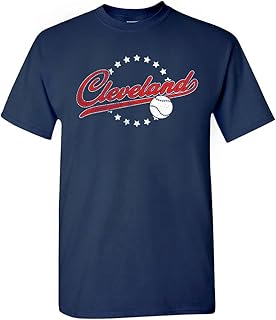 Team Vintage Style Mens T-Shirt for Baseball Fans