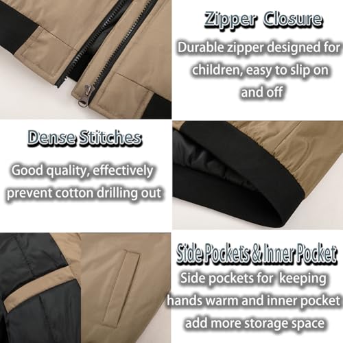 Image of SNOW DREAMS Boys Girls Bomber Jacket Flight Jackets Spring Varsity Jacket