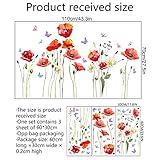 Zoom IMG-1 adesivi vintage con fiori piante