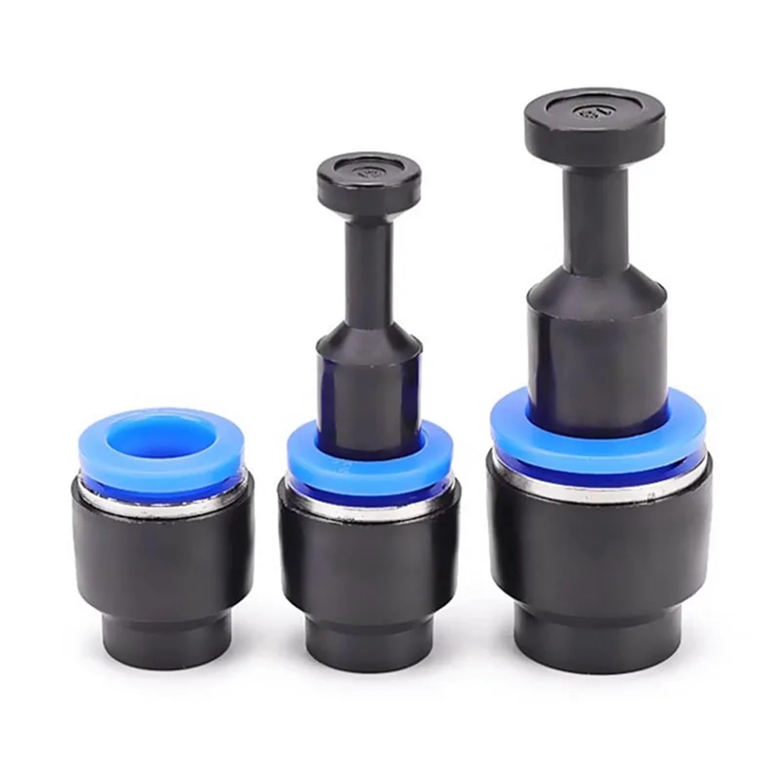 20/50 piezas de 4 mm/6 mm/8 mm/10 mm/12 mm, accesorios de enchufe neumático de nailon rápido, tubo de manguera, ajuste a presión, conector de sellado a prueba de polvo, línea de aire (PP-12,100 piezas