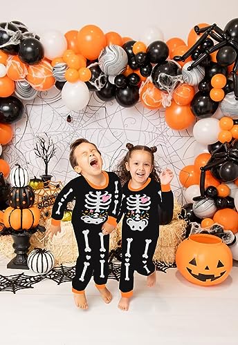 Little Hand Toddler Boys Pajamas Skeleton PJs Glow in The Dark Sleepwear Pant Sets Kids Jammies2