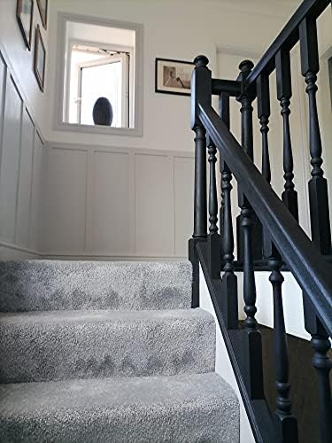 Littlefair's Environmentally Friendly Water Based Wood Stain & Dye (250ml, Black Ebony) Wood Dye for Indoor Timber Including Doors and Skirting Boards