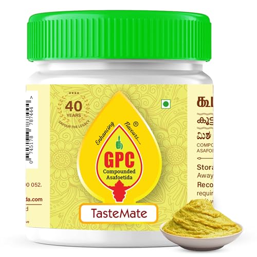 Image of GPC Tastemate Asafoetida 25g - Pack of 2 | Soft Compounded Hing | Boosts Flavour, Rich Aroma, Antioxidant - Rich Heeng for Indian Cooking | Digestive Indian Spice & Flavour Enhancer