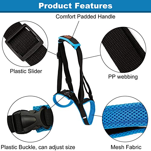 Rozkitch Pet Dog Support Harness Rear Lifting Harness Veterinarian Approved For Old K9 Helps With Poor Stability, Joint Injuries Elderly And Arthritis Acl Rehabilitation Rehab M #TOP6