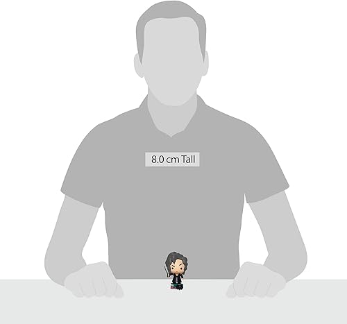 Miniatura 5 de Enesco Wizarding World of Harry Potter Little Charms Collection Series 4 Bellatrix Lestrange - Figura de 3.25 pulgadas, multicolor