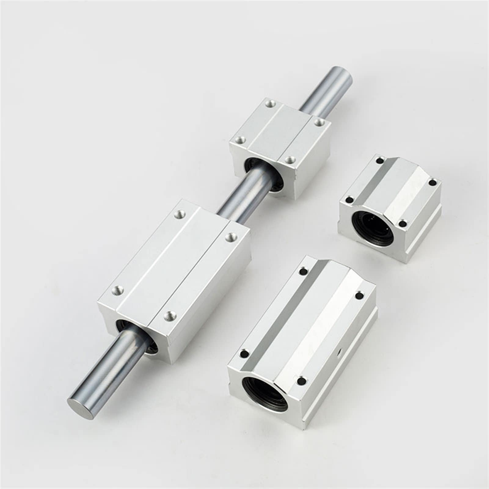 BREAKA 4 Stück Linearbewegungs-Kugelschieber, Linearkugellager, geeignet for CNC, 3D-Druck, Heimwerken (Size : SCS8LUU)