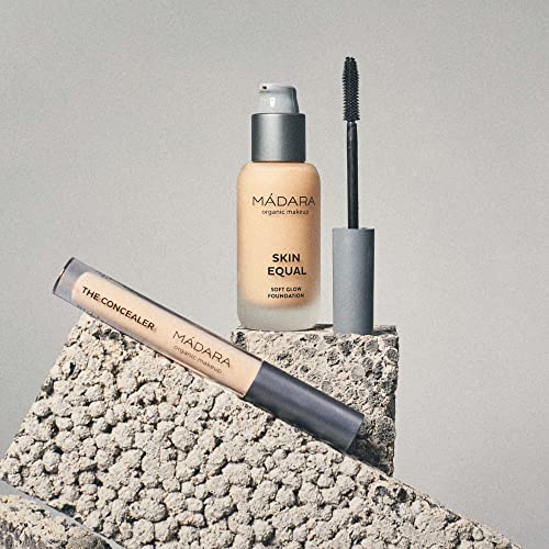Mádara Organic Skincare | Skin Equal Soft Glow Foundation #30 Rose Ivory - Lightweight Mineral Full Coverage Foundation, Longwear, Naturally-Radiant Skin Finish And Adjustable Coverage, Vegan, 1Oz #TOP5