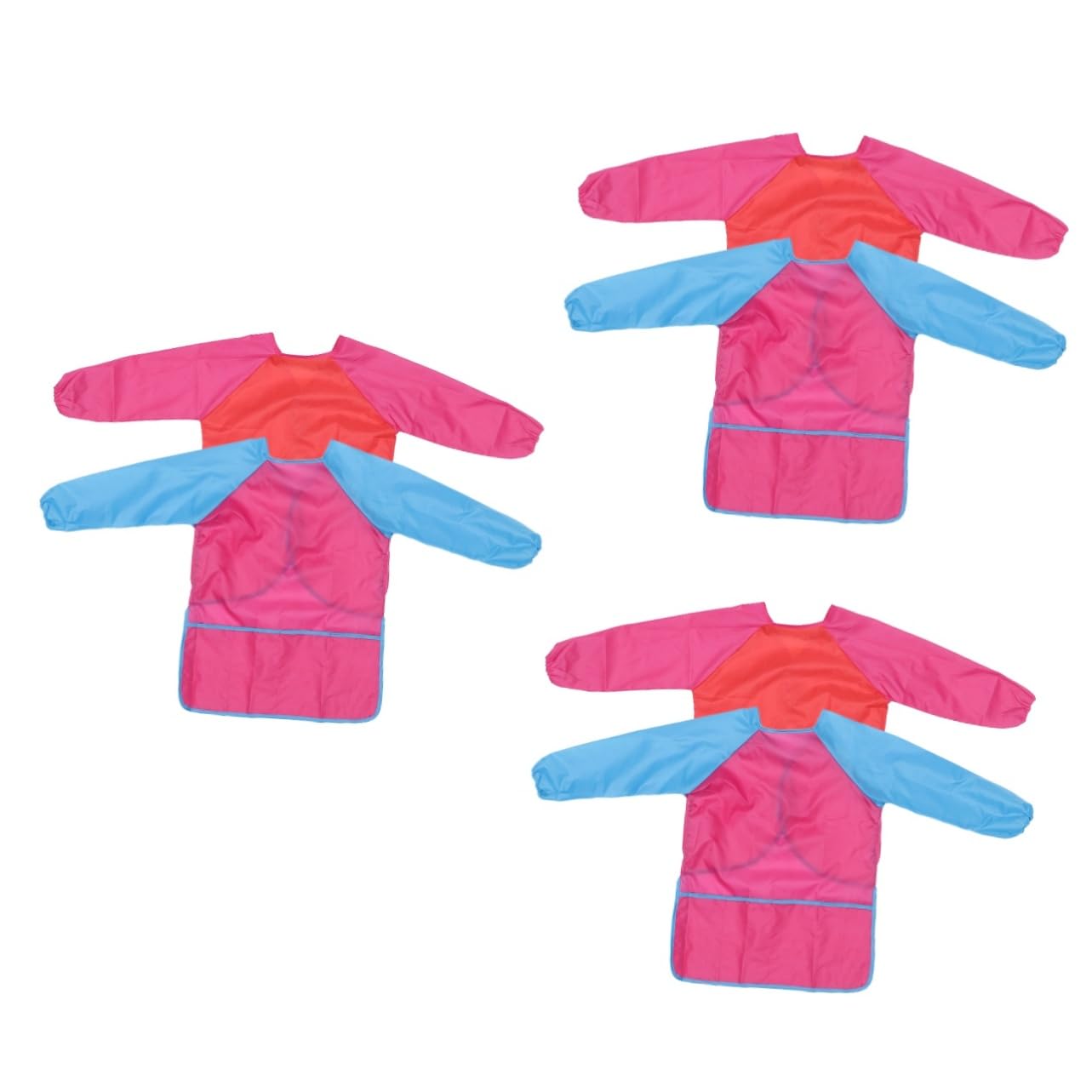 MAGICLULU 4 Pezzi Grembiuli Per Bambini Con Manica Arte Grembiule Bambino Camicie Bambini Artista Grembiule Per Il Disegno Camicie Per Impermeabile Pittura